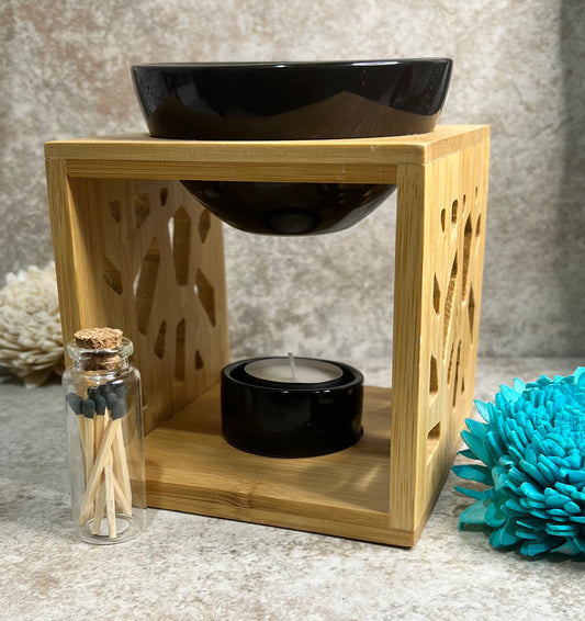 Luxury Wooden Wax Warmer