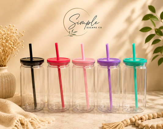 16oz Acrylic Double Wall Cup