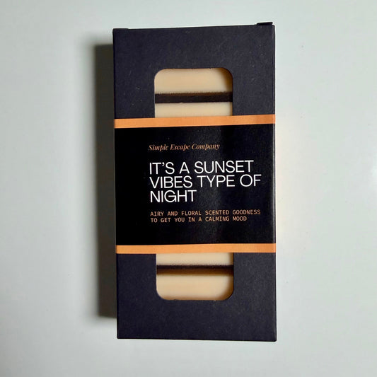 "Sunset Vibes" Wax Melts