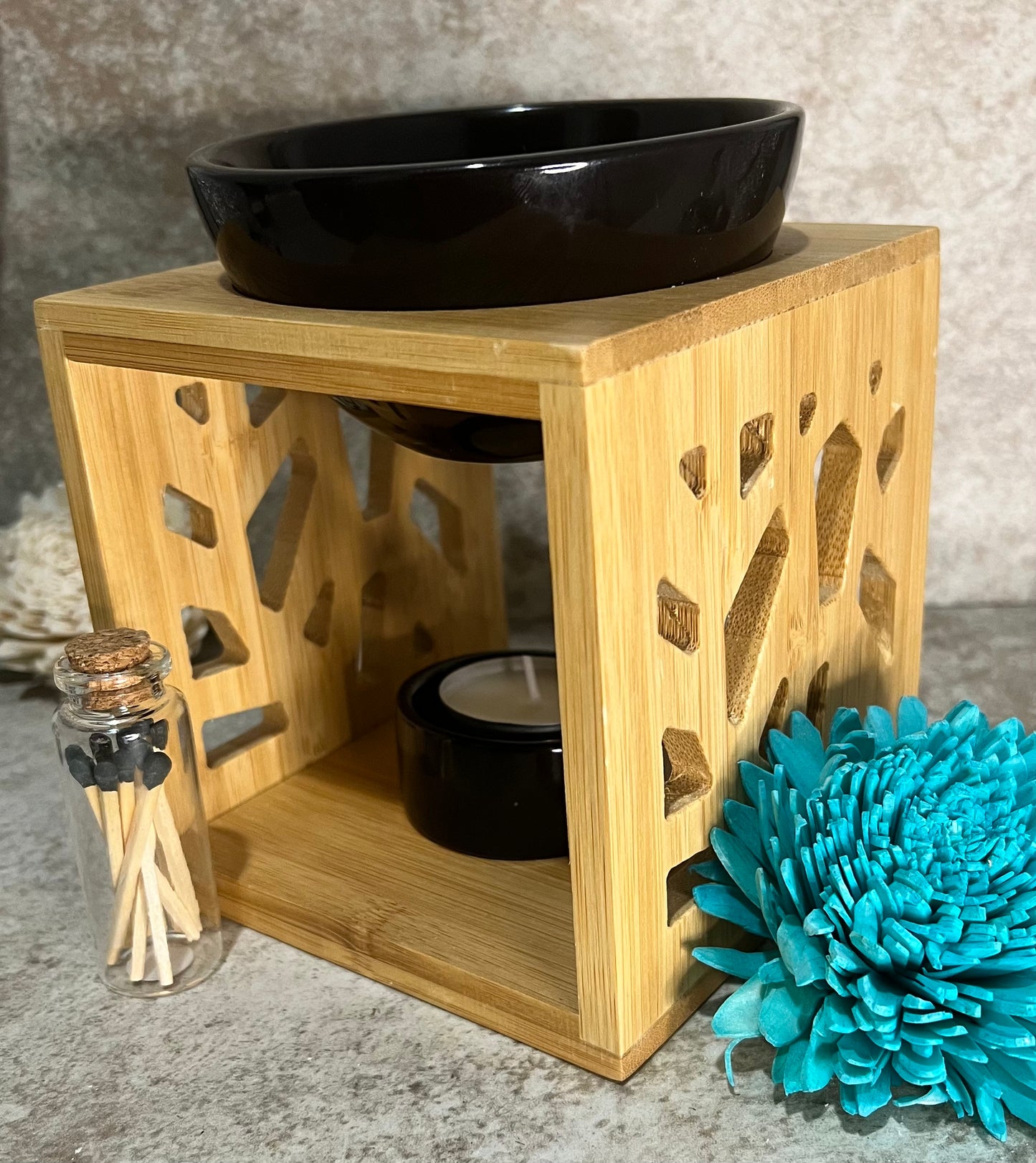 Luxury Wooden Wax Warmer